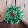 dark green wreath