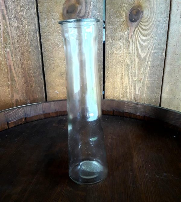 Glass bud vase